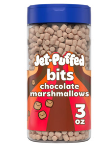 Jet-Puffed Bits Chocolate Marshmallows - 3oz