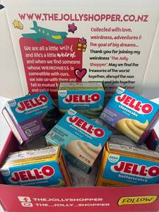 Jolly Shopper Jell-O Pudding Box