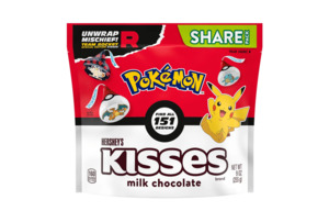 Chocolate Candy: Hershey’s Kisses Pokémon Share Size Bag - 9oz