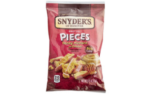 Snacks 1: Snyder's of Hanover Honey Mustard & Onion Pretzel 2.25oz