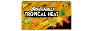 Hot Tamales TROPICAL HEAT Theatre Box 120g