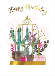 Happy Birthday Cacti Birthday Card The Joneses Home Staging