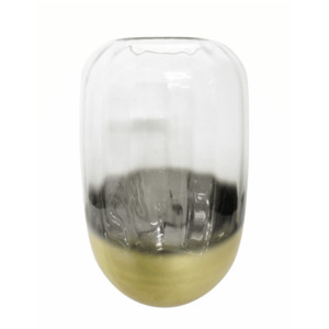 Copper Dipped Glass Vase The Joneses Home Staging