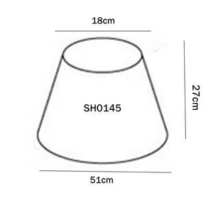 Oatmeal Lampshade 51cm The Joneses Home Staging