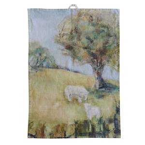 Cornwall Park Linen Tea Towel The Joneses Home Staging