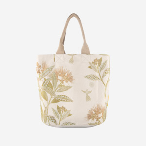 Hemp Carry Bag - Oceania Leaves The Joneses Home Staging