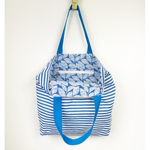 Niagara Striped Tote Bag The Joneses Home Staging