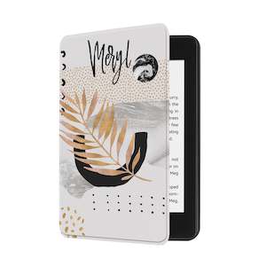 Kindle Case - Marble Flower