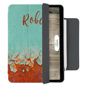 Ipad Slimfit Case: iPad SlimFit Case - Rusted Metal