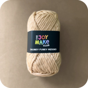 Yarns: Chunky Funky Merino - Iced Latte