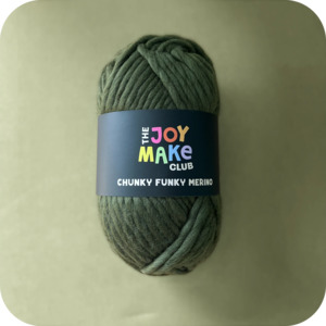 Yarns: Chunky Funky Merino - Olive-r Twist