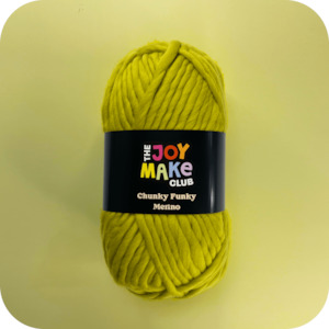 Yarns: Chunky Funky Merino - 'S-lime Sublime'