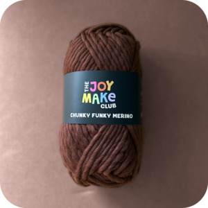 Yarns: Chunky Funky Merino - Chocolate Bomb