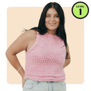 Total Newbie Knit Kits: // Merino Knit Kit // START HERE Vest