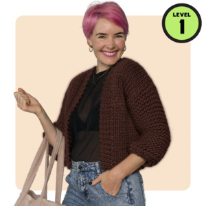 Total Newbie Knit Kits: // Merino Knit Kit // START HERE Cardi
