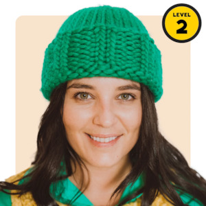 Beginner Knit Kits: // Merino Knit Kit // Gone Fishin' Beanie