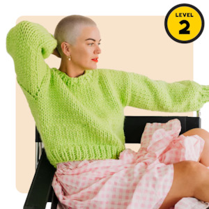 Beginner Knit Kits: // Merino Knit Kit // Blank Slate Jumper