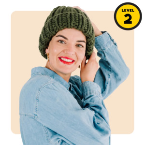 Beginner Knit Kits: // Merino Knit Kit // Kool Kidz Beanie (for adults!)