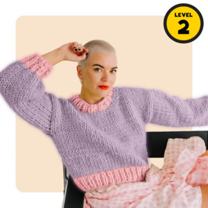 Beginner Knit Kits: // Merino Knit Kit // Blank Slate Jumper