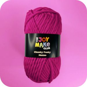 Yarns: Chunky Funky Merino - Fuchsia Fiesta