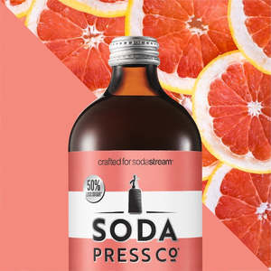 Mixers: Soda Press Co. | Organic - Pink Grapefruit