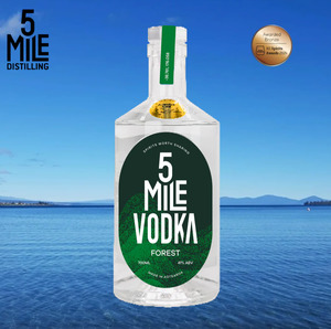 Classic Nz Gins: 5 Mile Forest Vodka