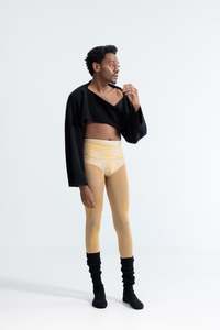 Possum Merino Permanent Collection: U Arms - Black [ PRE ORDER ]