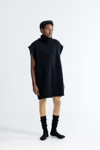 Possum Merino Permanent Collection: U Turtle Vest - Natural [ PRE ORDER ]