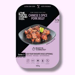 Retail Meals: Chinese 5 Spice Pork Belly - 500g