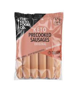 Keto Sausages: Keto Precooked Sausages 1 kg - Original
