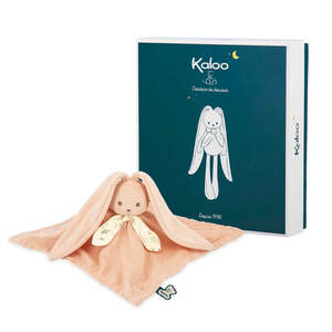 Eos Toys: Kaloo Peach Rabbit Doudou Comforter *CLEARANCE*