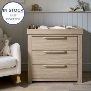 Dresser Changers: Mamas and Papas Franklin Oak Dresser/ Changer