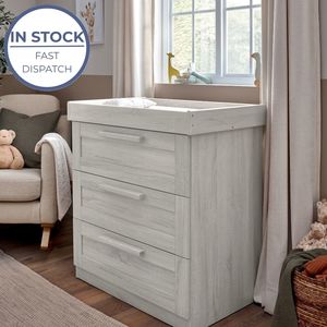 Dresser Changers: Mamas and Papas Atlas Nimbus White Dresser/ Changer *Atlas Range is on Clearance & NOT coming back*