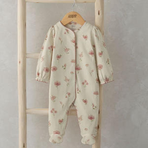 All In Ones: Mamas and Papas Watercolour Floral Onesie