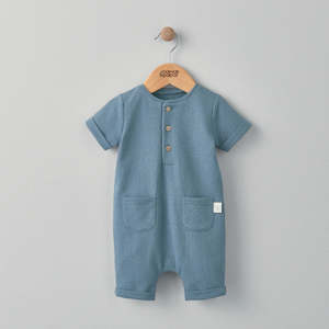 Rompers: Mamas and Papas Jersey Sweat Shortie Romper