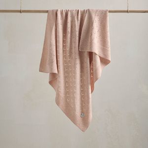 Born To Be Wild Safari Nursery Theme: Mamas and Papas Pink Pointelle Blanket