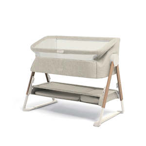 Cots Mattresses: Mamas and Papas Lua Bedside Crib - Fawn