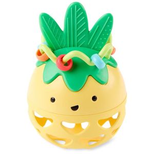 Gift Guides For Newborn 6months Old: Skip Hop Farm stand Roll Around Pineapple Rattle Toy