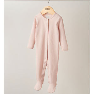 Eos 3 6 Months: Mamas and Papas Organic Cotton Ribbed Onesie - Pink