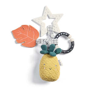 The Wildly Collection: Mamas and Papas Pineapple Linkie Toy