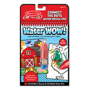 Eos Toys: Melissa and Doug Water Wow Farm Connect the Dots - ONLINE ONLY *CLEARANCE*
