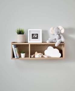 Baby Furniture: Mamas and Papas Atlas Light Oak Nursery Shelf