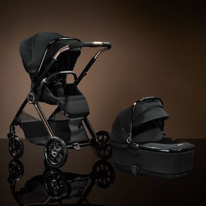 Silver Cross: Silver Cross Reef 2 - Espresso Stroller + Bassinet Bundle - Arriving in Mid March