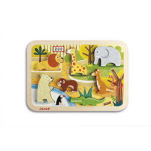 Janod Baby Toddler Collection: Janod Zoo Chunky Puzzle
