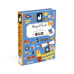 Janod Magnetics Games Collection: Janod Racers Magnetibook