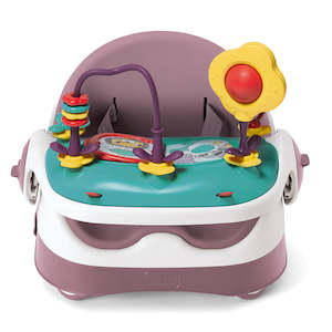 Bud Offer: Mamas and Papas Bud Booster Seat with Play Tray - Dusky Rose