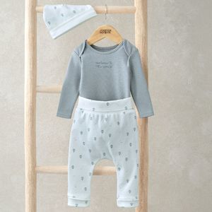 Clothing Sets: Mamas and Papas Hot Air Balloon Bodysuit, Leggings & Hat - 3 Piece Set