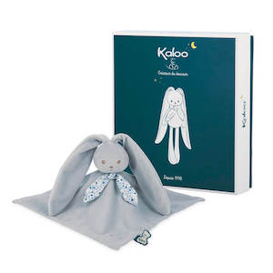 End Of Season Sale: Kaloo Blue Rabbit Doudou Comforter