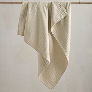 Born To Be Wild Safari Nursery Theme: Mamas and Papas Linen Muslin Blanket