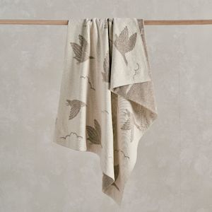 Mamas and Papas Welcome to the World Duckling - Mocha Knitted Blanket